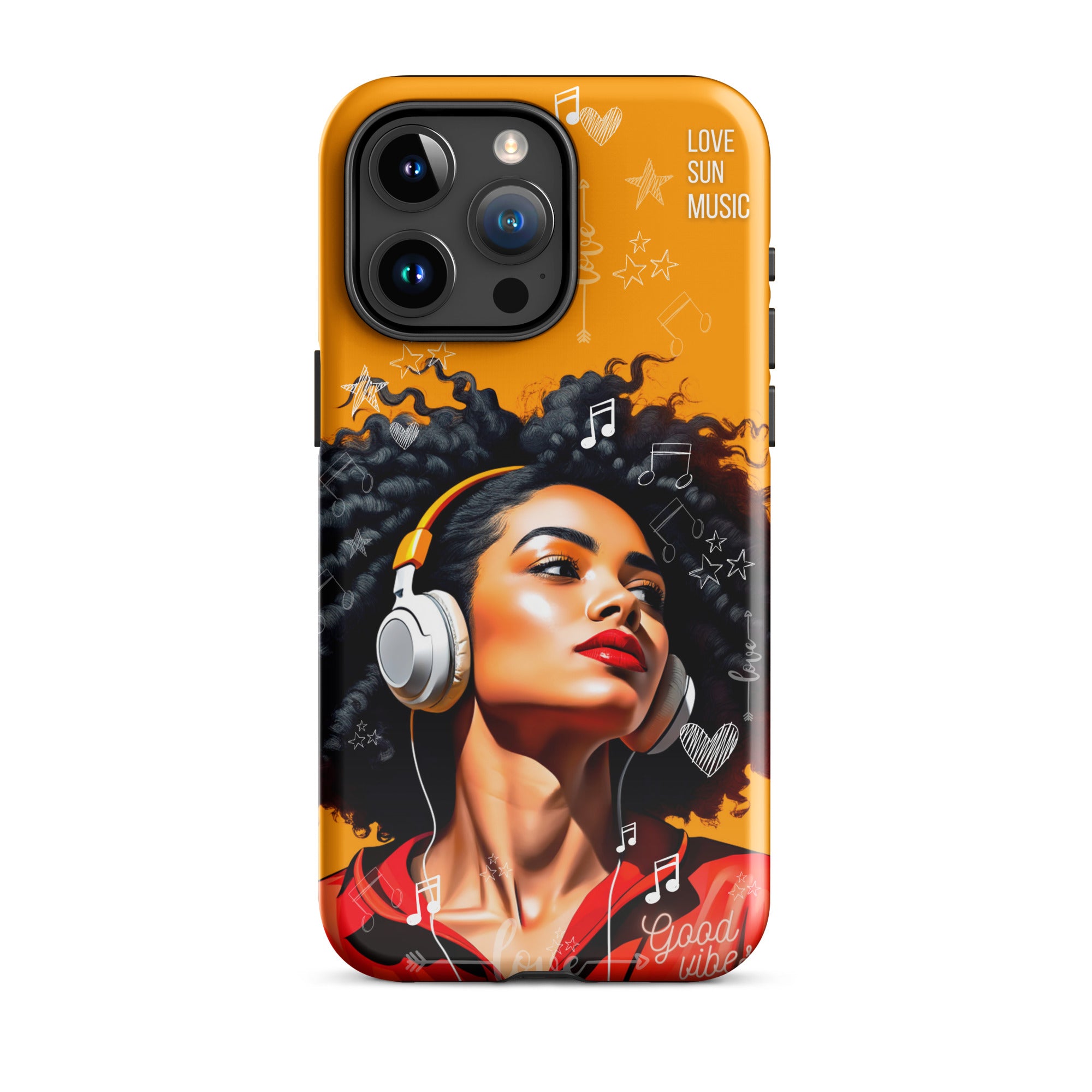 Coque d'iPhone® rigide Good Vibes Girl